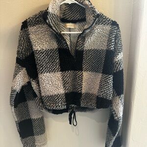 Altar'd State Black and White Pullover